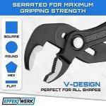 E•Werk 3-Piece Adjustable Water Pump Pliers Set