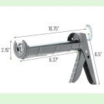 Bates Dripless Caulking Gun - 10:1 Ratio