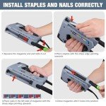 WORKPRO 5-in-1 Corded Staple Gun and Nailer
