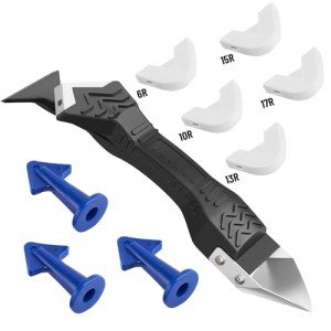 3-in-1 Silicone Caulking Tool for Home Projects