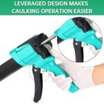 Zyklonix Dual Epoxy Caulking Gun with Tools