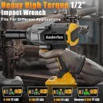 1/2 inch Cordless Impact Wrench for Dewalt