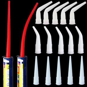 5-Pack Caulking Nozzle Extension Tube Set