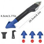 6-in-1 Silicone Caulking Tool and Remover