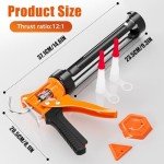 Holothurian No-Drip Caulking Gun with Comfort Grip