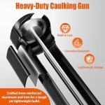 Holothurian No-Drip Caulking Gun with Comfort Grip