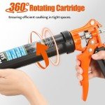 Holothurian No-Drip Caulking Gun with Comfort Grip