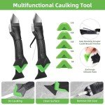 5-in-1 Silicone Caulking Tool Set for Home Use