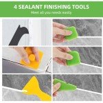 5-in-1 Silicone Caulking Tool Set for Home Use