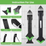 5-in-1 Silicone Caulking Tool Set for Home Use