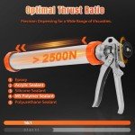 Premium No-Drip Sausage Caulking Gun, 20 oz