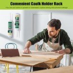 Wall-Mounted Caulk Tube Holder - 8 Pack