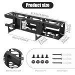 Caulking Gun and Tube Wall Mount Organizer