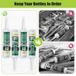 Wall-Mounted Caulk Tube Holder - 8 Pack