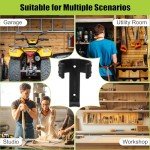 Wall-Mounted Caulk Tube Holder - 8 Pack