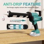 ONEMANA 20V Anti-Drip Electric Caulking Gun
