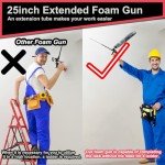 25-Inch Professional Foam Spray Insulation Gun