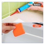 JJUNW 2PCS Silicone Caulk Tool Kit - Orange