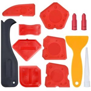 12-Piece Caulking and Grout Tool Kit