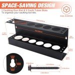 Heavy Duty Caulking Gun Wall Mount Organizer