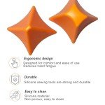 Yniquet 2PCS Reusable Silicone Caulk Smoothing Tools