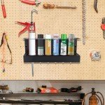 Heavy Duty Caulking Gun Wall Mount Organizer