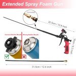 25" Heavy Duty Foam Insulation Gun with Accessories