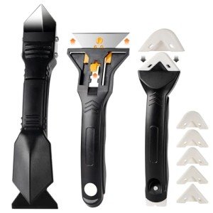 3-in-1 Silicone Caulking Tool Kit - 8pc Set