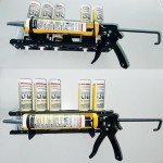 Caulking Gun and Tube Storage Rack