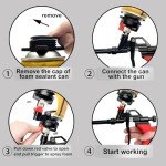 25" Heavy Duty Foam Insulation Gun with Accessories