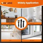 3-in-1 Silicone Caulking Tool Kit - 8pc Set