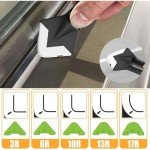 3-in-1 Silicone Caulking Tool Set (Blue)