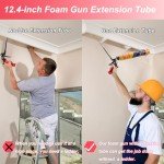 25" Heavy Duty Foam Insulation Gun with Accessories