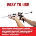 LAUCO Manual Dual Cartridge Epoxy Applicator Gun