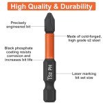 10-Piece Screwdriver Bit Set with Storage Box