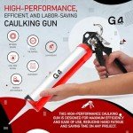 G4GADGET Professional Heavy Duty Caulking Gun