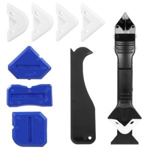 Silicone Caulking Tool and Grout Removal Kit