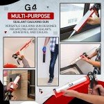 G4GADGET Professional Heavy Duty Caulking Gun