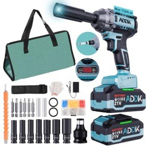 750 N.m Cordless Impact Wrench with Sockets