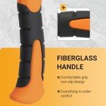 8oz Magnetic Claw Hammer for Camping & Home