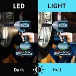 Cordless Impact Wrench with Sockets and Extension Rod