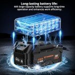 PARRIOR 20V Cordless Impact Wrench with Battery