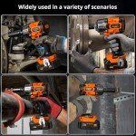 PARRIOR 20V Cordless Impact Wrench with Battery