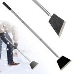 47" Heavy-Duty Multi-Use Garden Shovel and Scraper