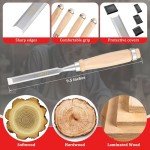4-Piece Wood Chisel Set & Adjustable Hand Planer