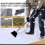 47" Heavy-Duty Multi-Use Garden Shovel and Scraper