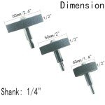 3-Piece Mounted Stone Grinding Wheel Set