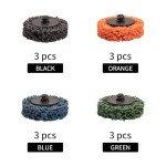 12 PCS 2-Inch Die Grinder Sanding Discs