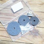3-Piece Mounted Stone Grinding Wheel Set