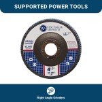 Premium Zirconia Flap Discs for Angle Grinders